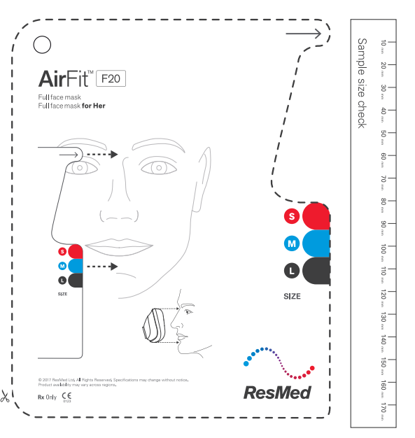 ResMed F20 CPAP Mask