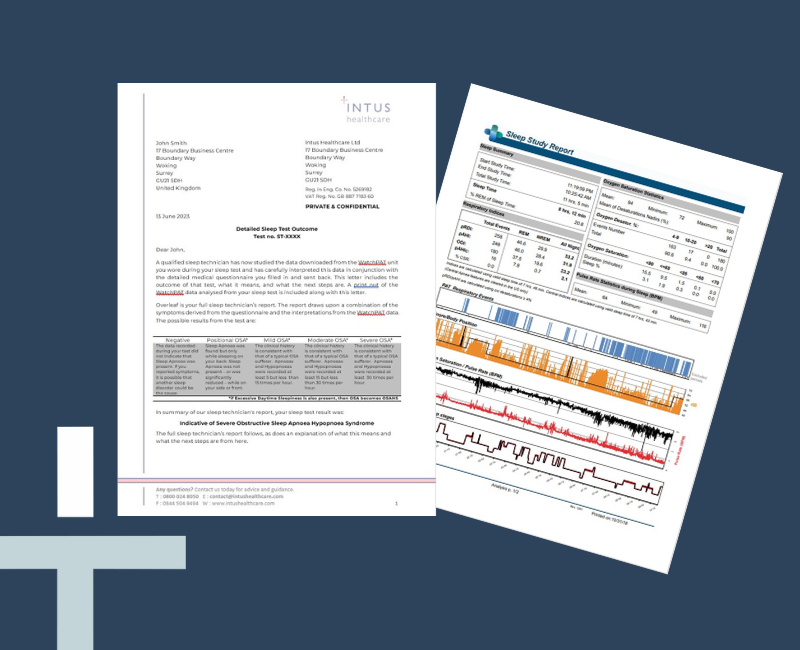 In Home Sleep Study Report | CPAP.co.uk