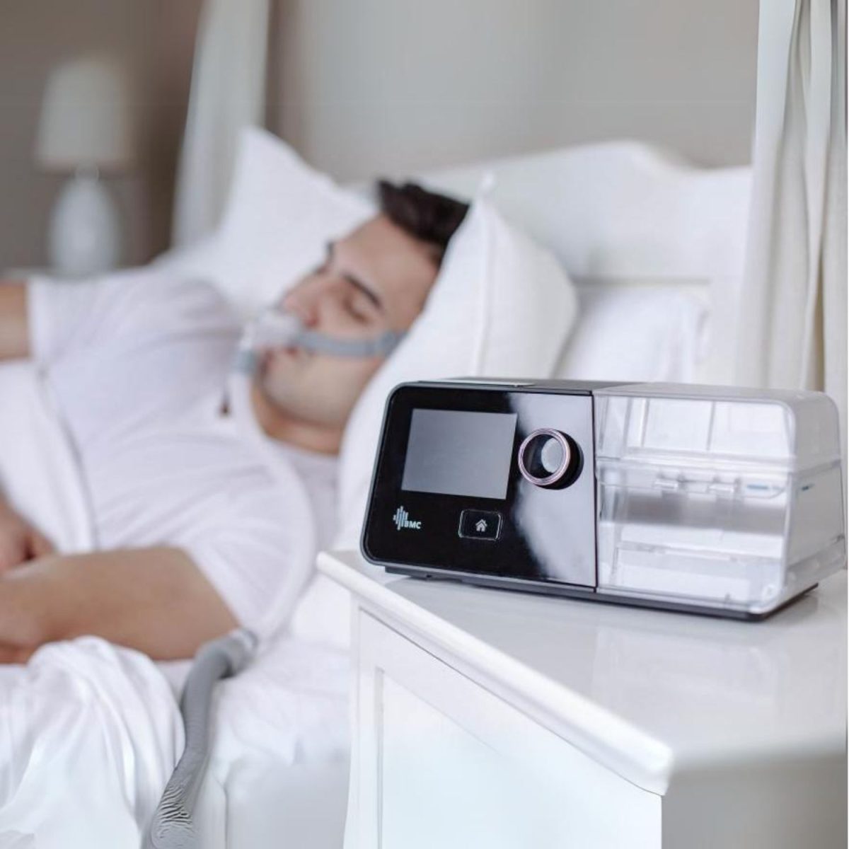 BMC G3 Auto CPAP Machine on bedside table | CPAP.co.uk
